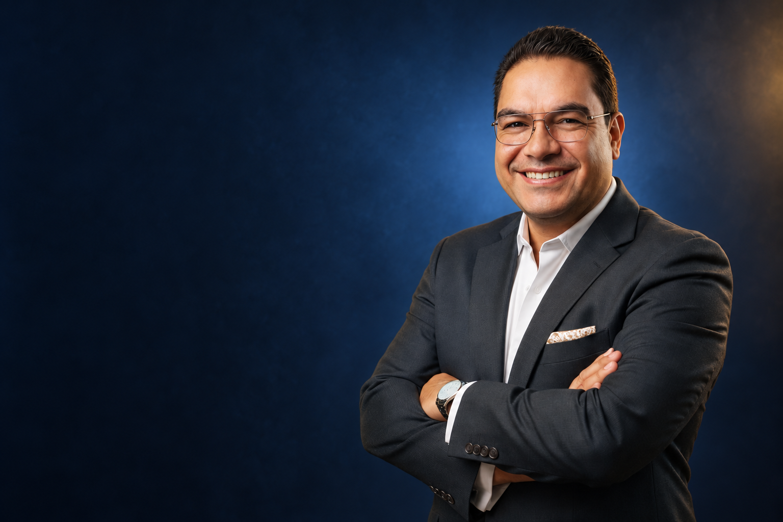Retrato profesional de Ramón Hernández M.